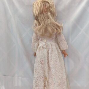 Vintage Bride doll 50s 60s 18"